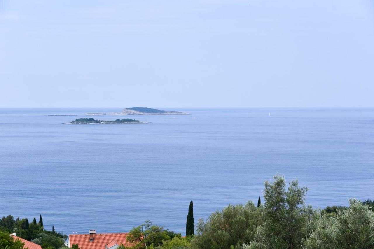Apartment Eli - Sea View Mlini Exteriér fotografie